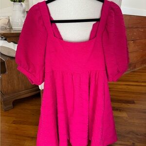 Free People Babydoll Mini Dress